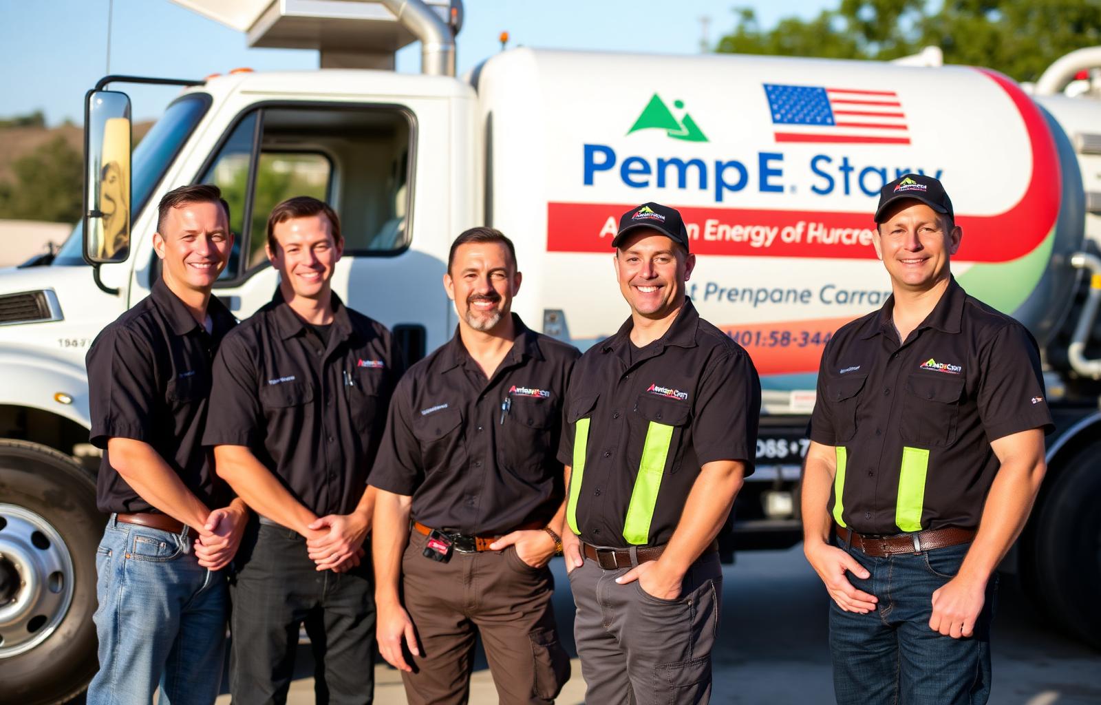 Propane Filling team